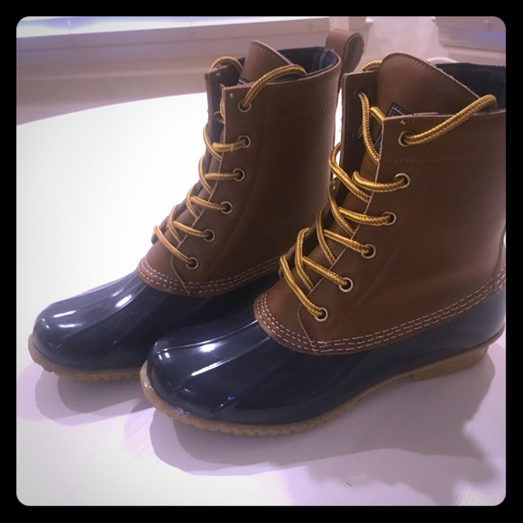 bass duck boots womens
